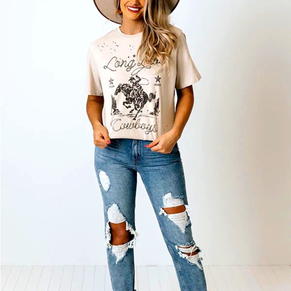 Impressions Online Boutique Long Live Cowboys Shirt